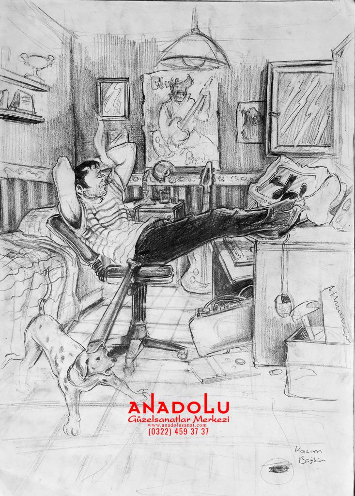 Anadolu Sanat İmgesel Çizimler İstanbul