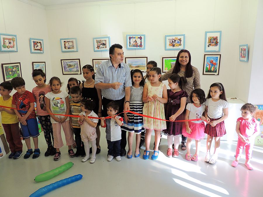 Minik Öğrencilerimizde Sergimizde İstanbul