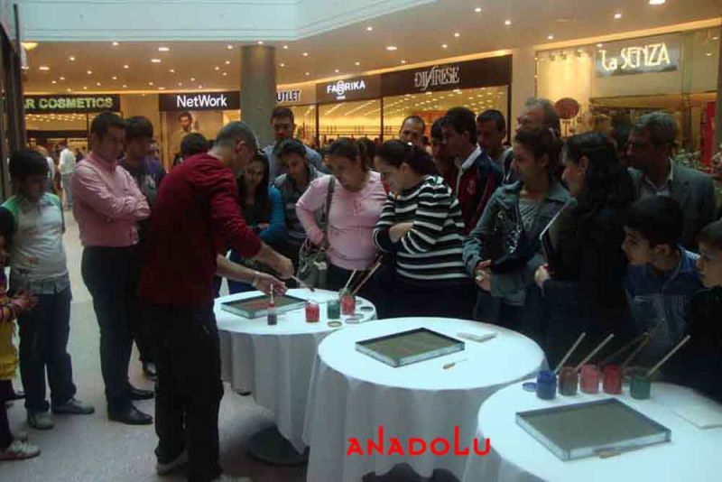 Alış Veriş Merkezleri İçin Ebru Gösterisi Düzenleyen Kurumlar İstanbul