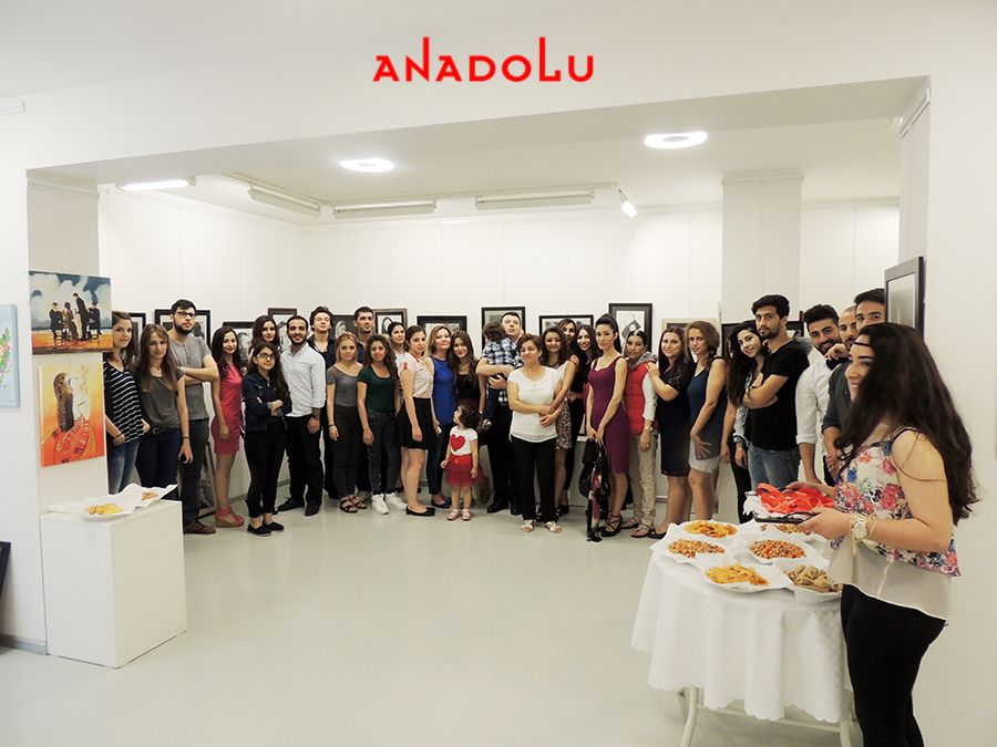 Anadolu Güzel Sanatlarda Sergi Açılışı İstanbul