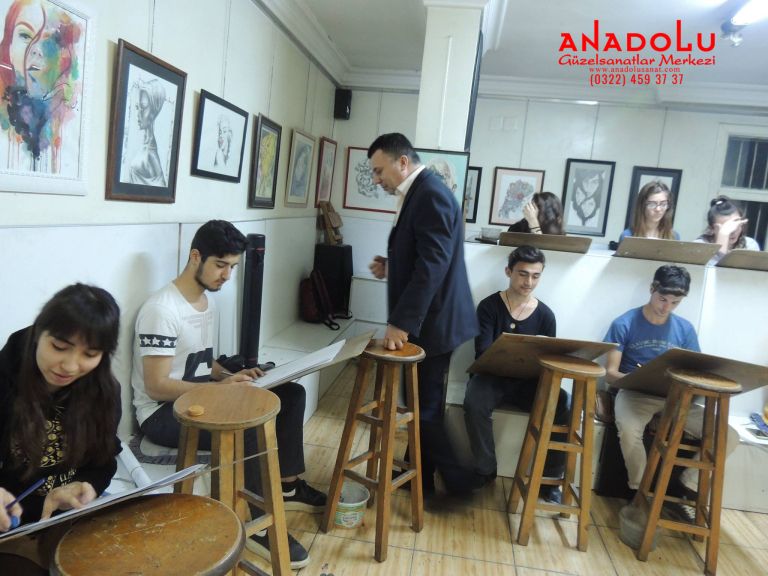 Güzel Sanatlara Hazırlık Desen Dersleri İstanbul