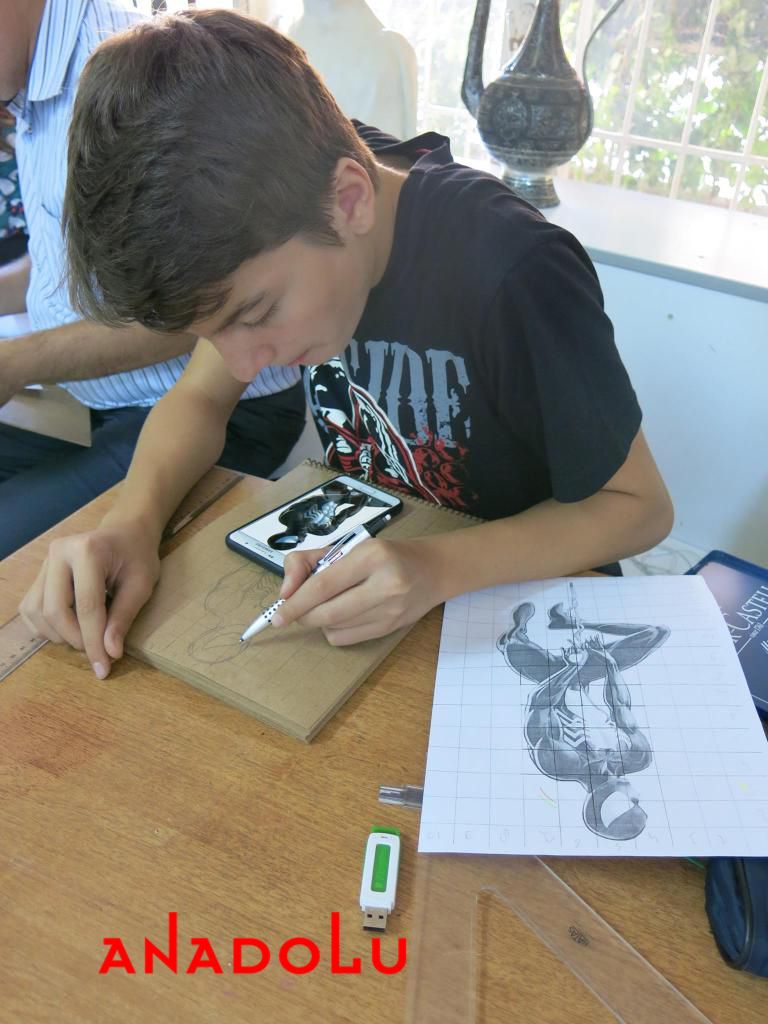 Karakalem Spiderman Çizimi Dersleri İstanbul