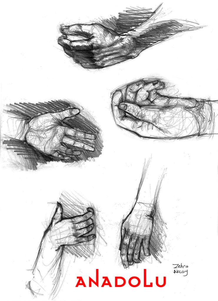 Karakalem El Çizim Çalışmaları İstanbul