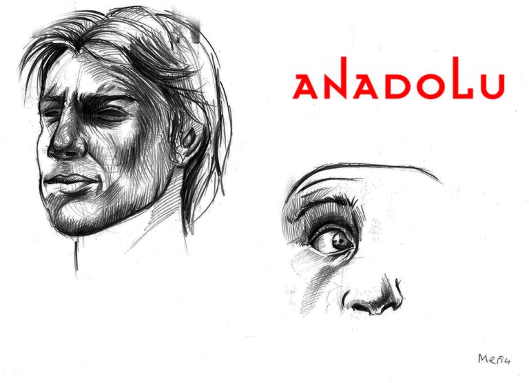 Karakalem İnsan Yüzü Çizimleri İstanbul