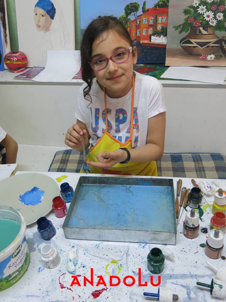 İstanbulda Çocuklar İçin Özel Ebru Kursları
