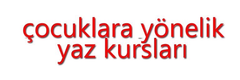 Çocuklara Yönelik Yaz Eğitimleri İstanbul